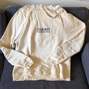 Taylor Swift Cream Hoodie Sweater